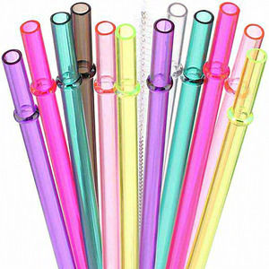 13" Inch Long Reusable Tritan Replacement‎ Drinking Straws